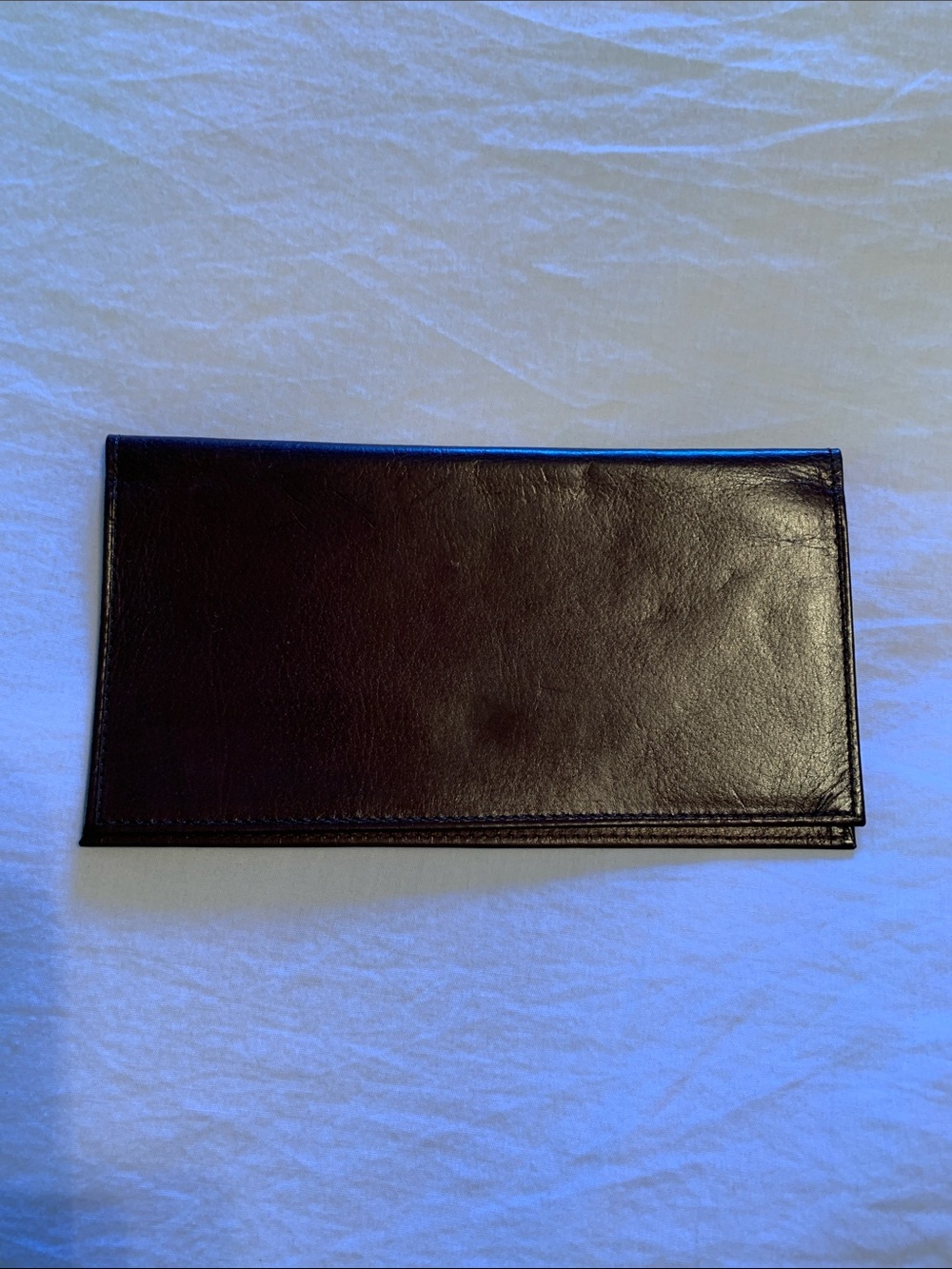 COACH Vintage Brown Checkbook Cover